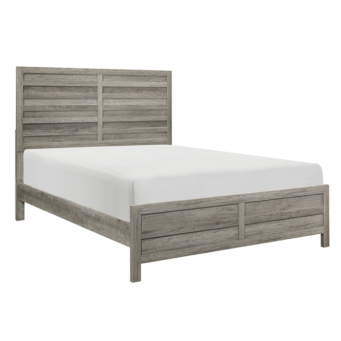 Mandan Queen 4-Piece Bedroom Set in Gray