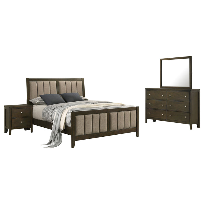 Wilkes 4 & 5 Piece E.King, Queen, Twin, & Full Bedroom Set