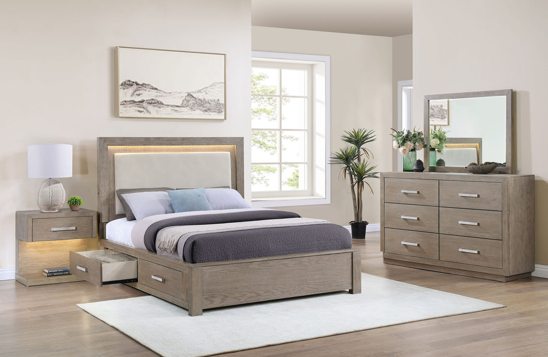 Kendall Upholstered Panel Bed