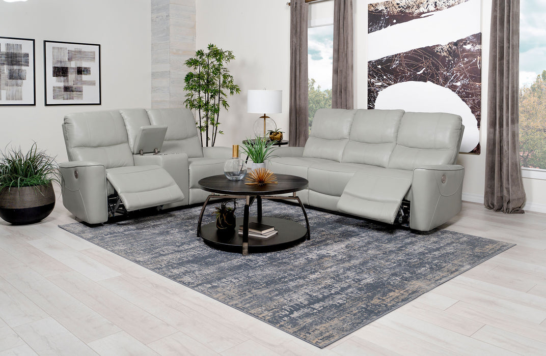 Greenfield Power Reclining 2 Pc Set - Keads Furniture/James Furniture