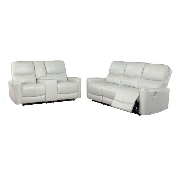 Greenfield Power Reclining 2 Pc Set - Keads Furniture/James Furniture
