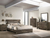 ATTICUS QUEEN PLATFORM BED IN 1 BOX - Keads Furniture/James Furniture