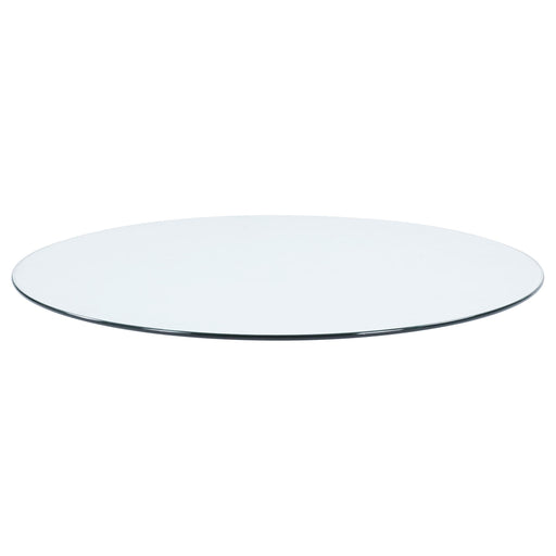 Glass Top 10mm Round Clear Tempered image