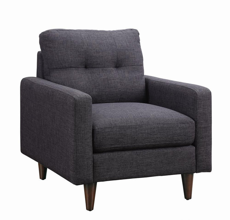 Watsonville Tufted Back Chair Grey