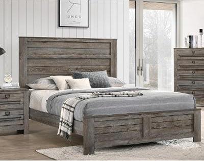 Crown Mark Bateson King Panel Bed in Brown B6960-K image