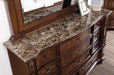ESPARANZA Dresser, Brown Cherry - Keads Furniture/James Furniture
