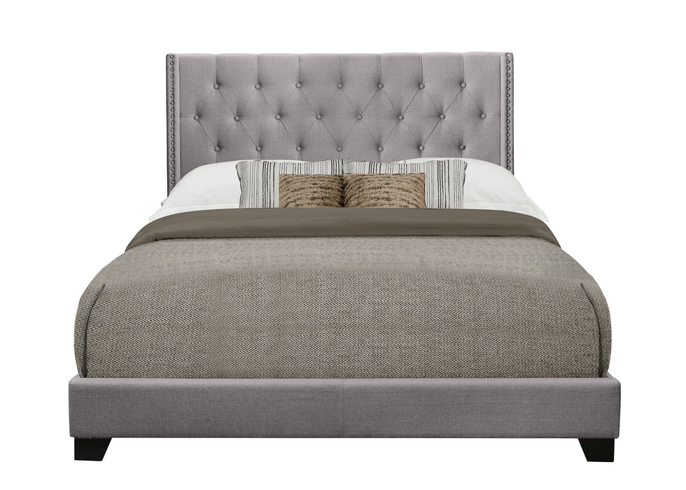 SH215 Bed Frame in Light Gray