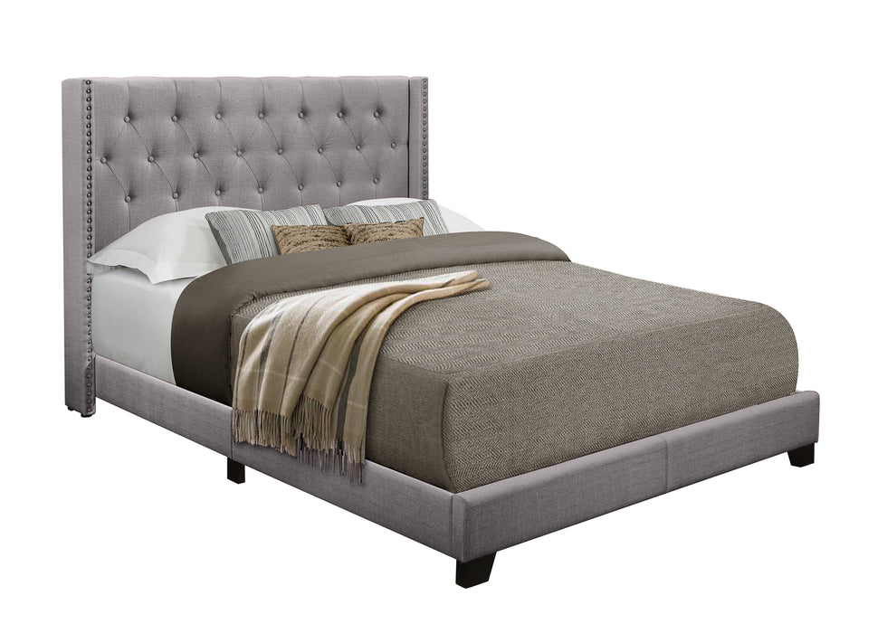 SH215 Bed Frame in Light Gray