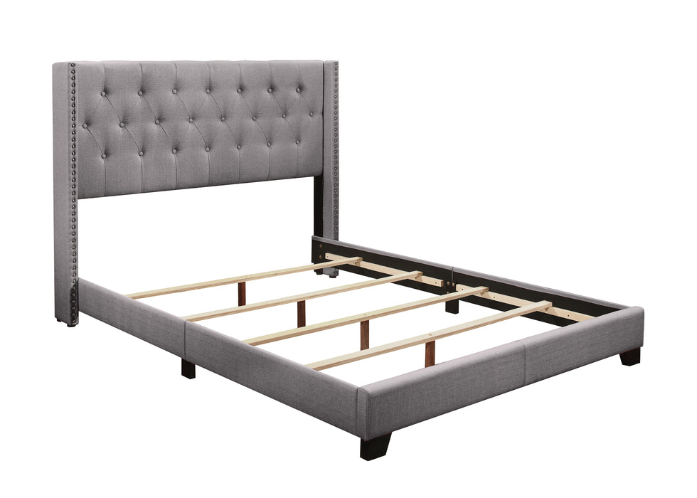 SH215 Bed Frame in Light Gray