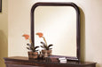 Crown Mark Furniture Louis Philip Dresser Mirror in Dark Cherry - Keads Furniture/James Furniture