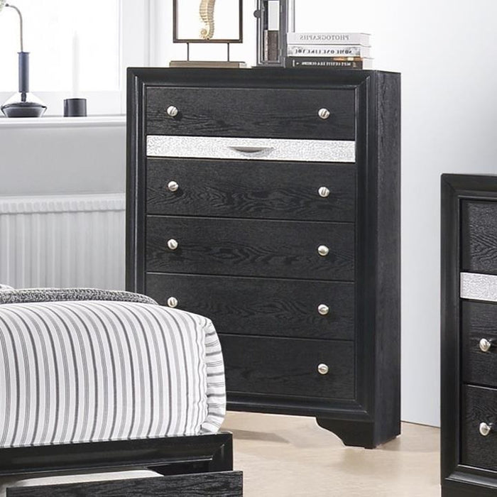 Crown Mark Regata Chest in Black image