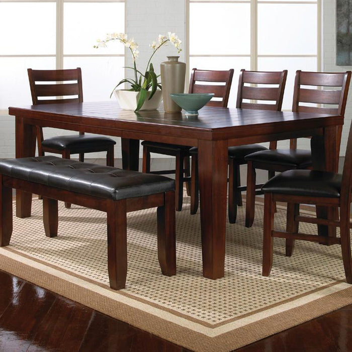 Crown Mark Bardstown Dining Table in Espresso - Keads Furniture/James Furniture