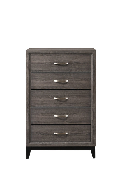 AKERSON CHEST GREY - Keads Furniture/James Furniture