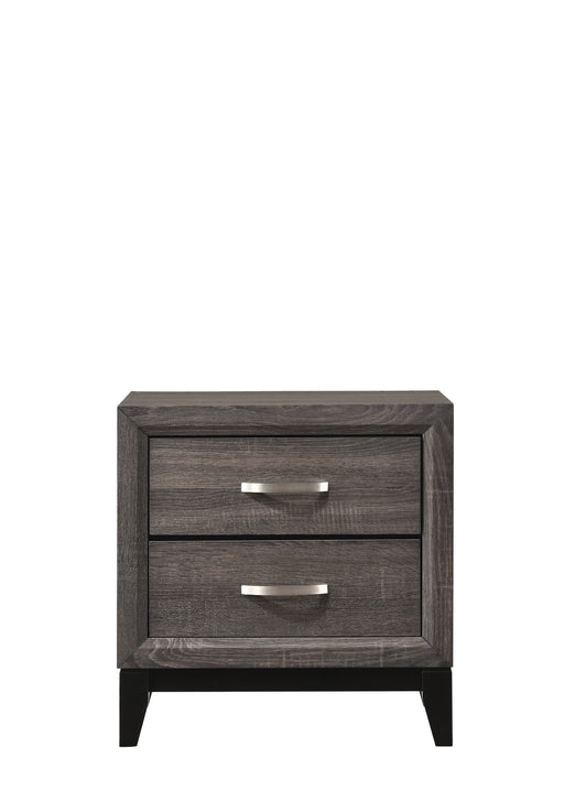 AKERSON NIGHTSTAND GREY - Keads Furniture/James Furniture