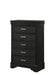 AMALIA CHEST BLACK - Keads Furniture/James Furniture