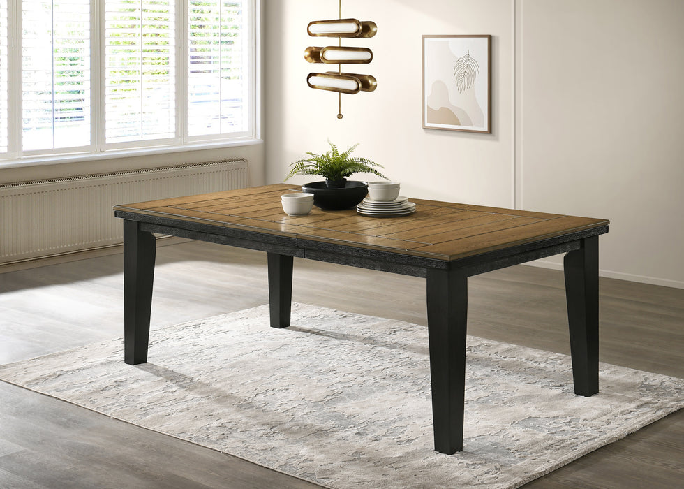 BARDSTOWN DINING TABLE WT CHARCOAL - Keads Furniture/James Furniture