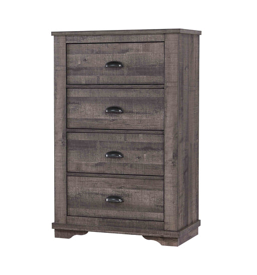 CORALEE CHEST GREY - Keads Furniture/James Furniture