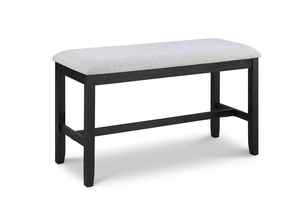 DELFIN COUNTER HT BENCH-LIGHT GREY