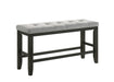 BARDSTOWN CT BENCH WHEAT CHARCOAL - Keads Furniture/James Furniture