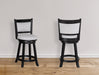 CECIL SWIVEL PUB STOOL DOVE K/D - Keads Furniture/James Furniture