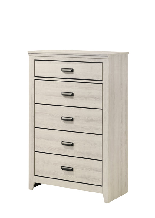 CARTER CHEST WHITE - Keads Furniture/James Furniture
