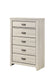 CARTER CHEST WHITE - Keads Furniture/James Furniture