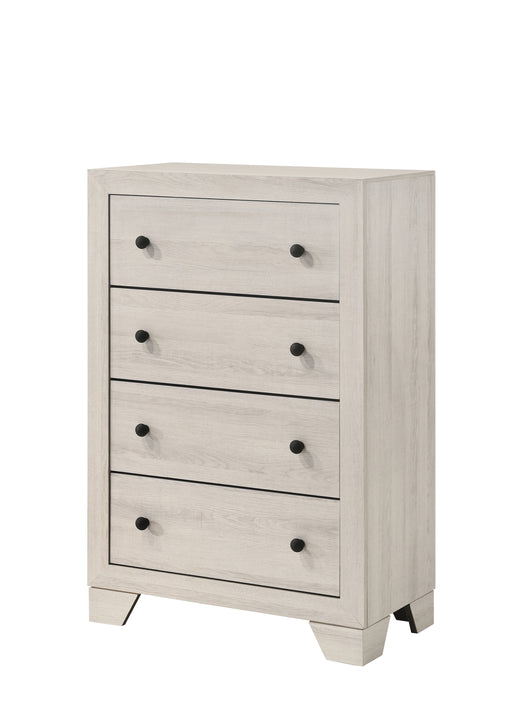 ATTICUS CHEST WHITE - Keads Furniture/James Furniture