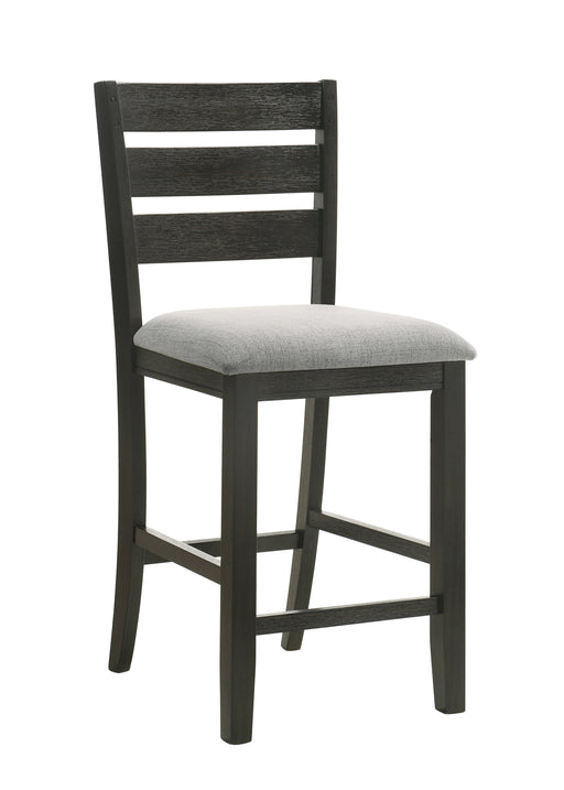 BARDSTOWN COUNTER CHAIR WHEAT CHARCOAL - Keads Furniture/James Furniture