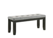 BARDSTOWN BENCH WHEAT CHARCOAL - Keads Furniture/James Furniture