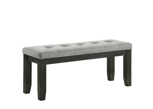 BARDSTOWN BENCH WHEAT CHARCOAL - Keads Furniture/James Furniture