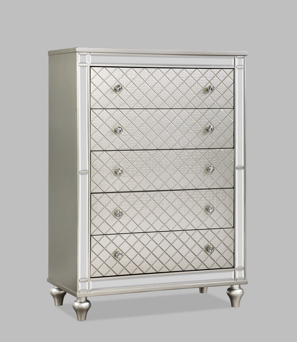 CRISTIAN CHEST CHAMPAGNE - Keads Furniture/James Furniture
