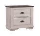 CORALEE NIGHTSTAND CHALK/GREY - Keads Furniture/James Furniture