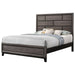Crown Mark Akerson Queen Panel Bed in Grey - Keads Furniture/James Furniture