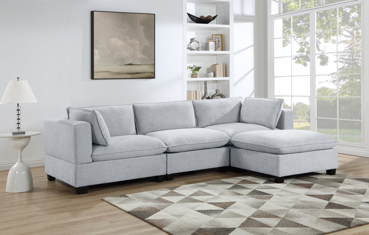 Lisan Modular Sectional in Gray